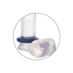 Calexotics Lot de 3 Cockrings Link Up Bleus